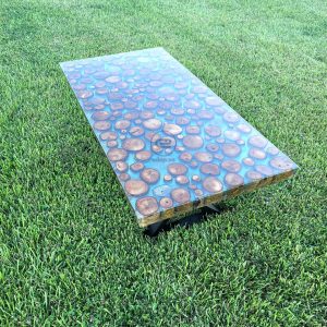 Bàn Epoxy Thân Cây